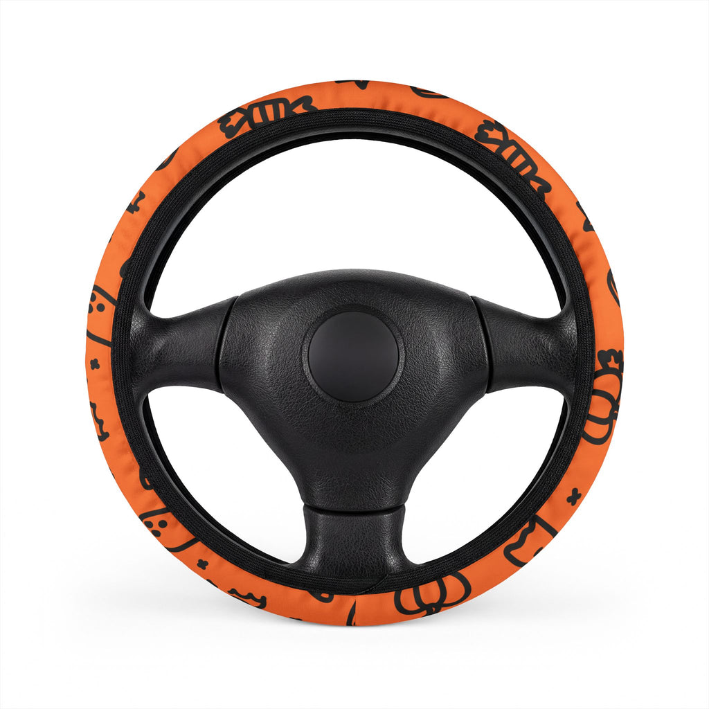 Fun Fetti Halloween Car Steering Wheel Cover