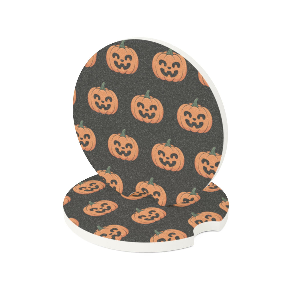 Spooky Pumpkins Car Coaster | Halloween