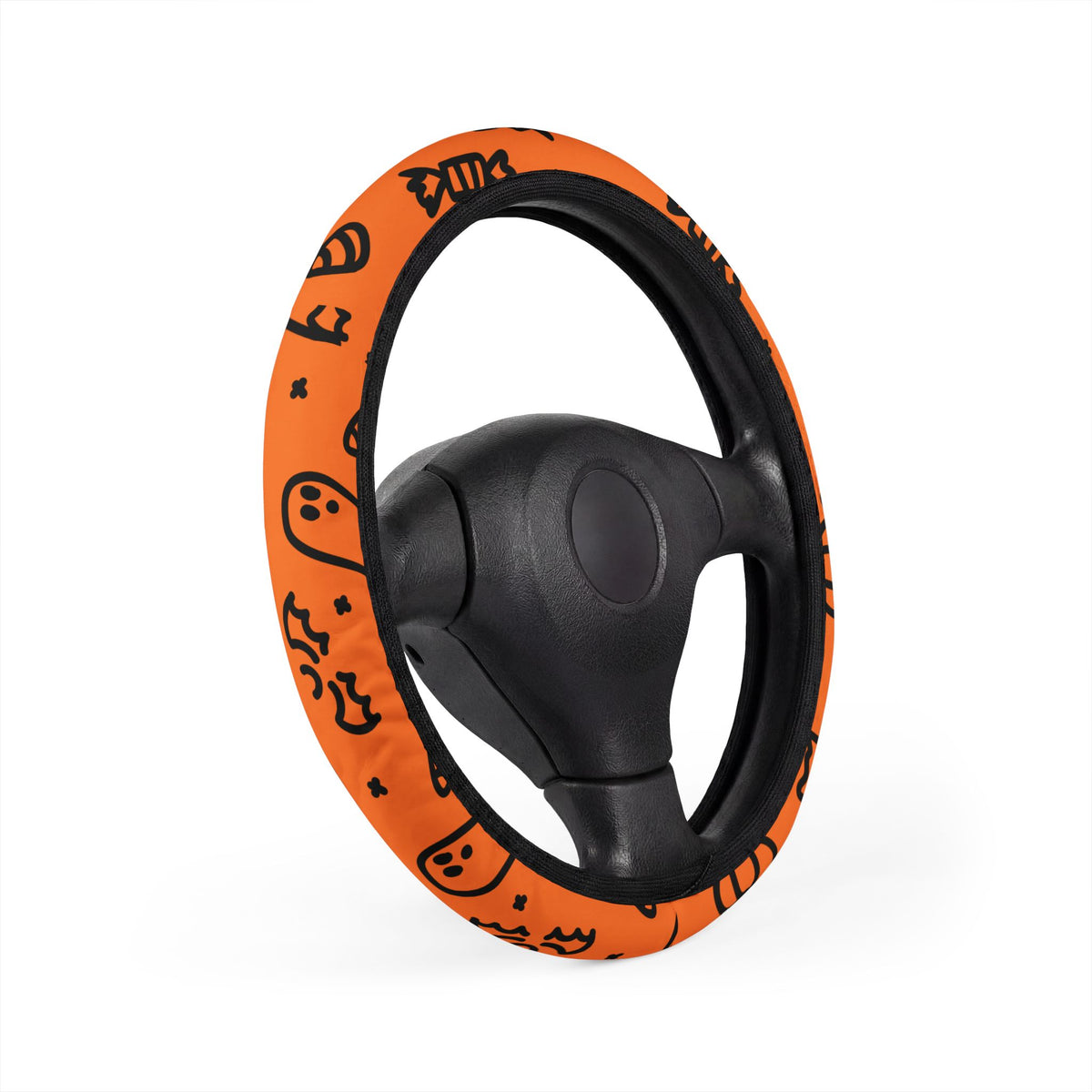 Fun Fetti Halloween Car Steering Wheel Cover