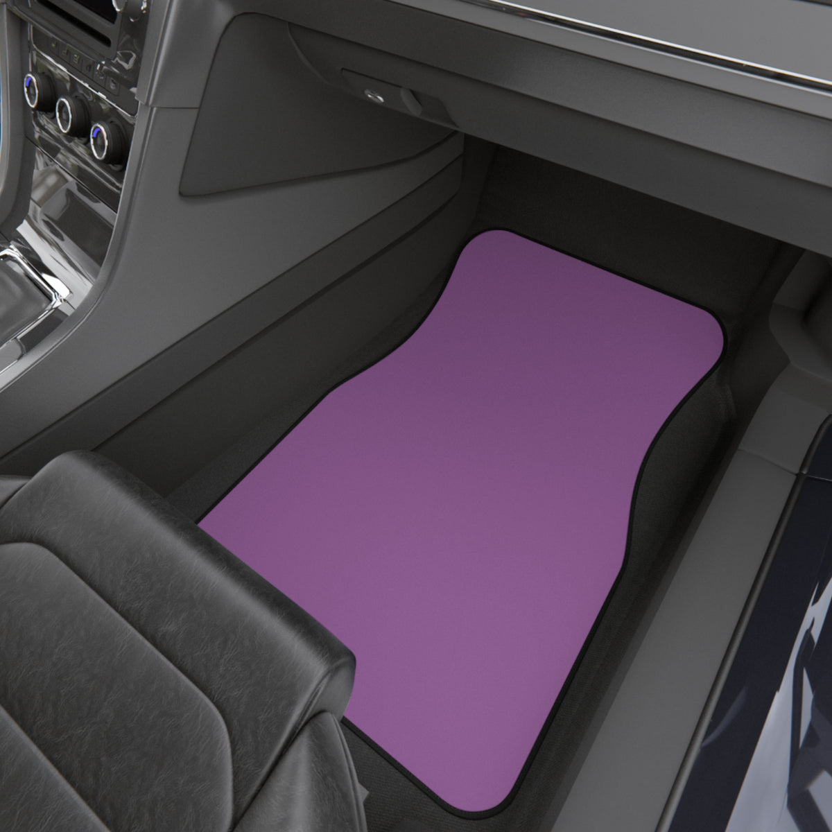 Poetry Purple Car Floor Mats Set of 4 — Universal Non‑Slip All‑Season Protectors