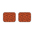 Spooky Halloween Ghost & Candy Rear Car Mats — Set of 2